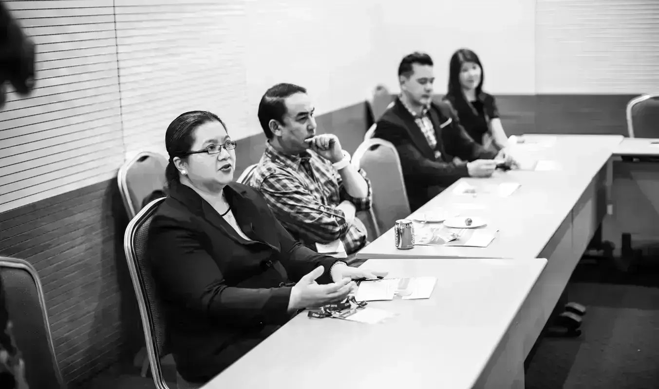 Healthcare professionals discuss depression