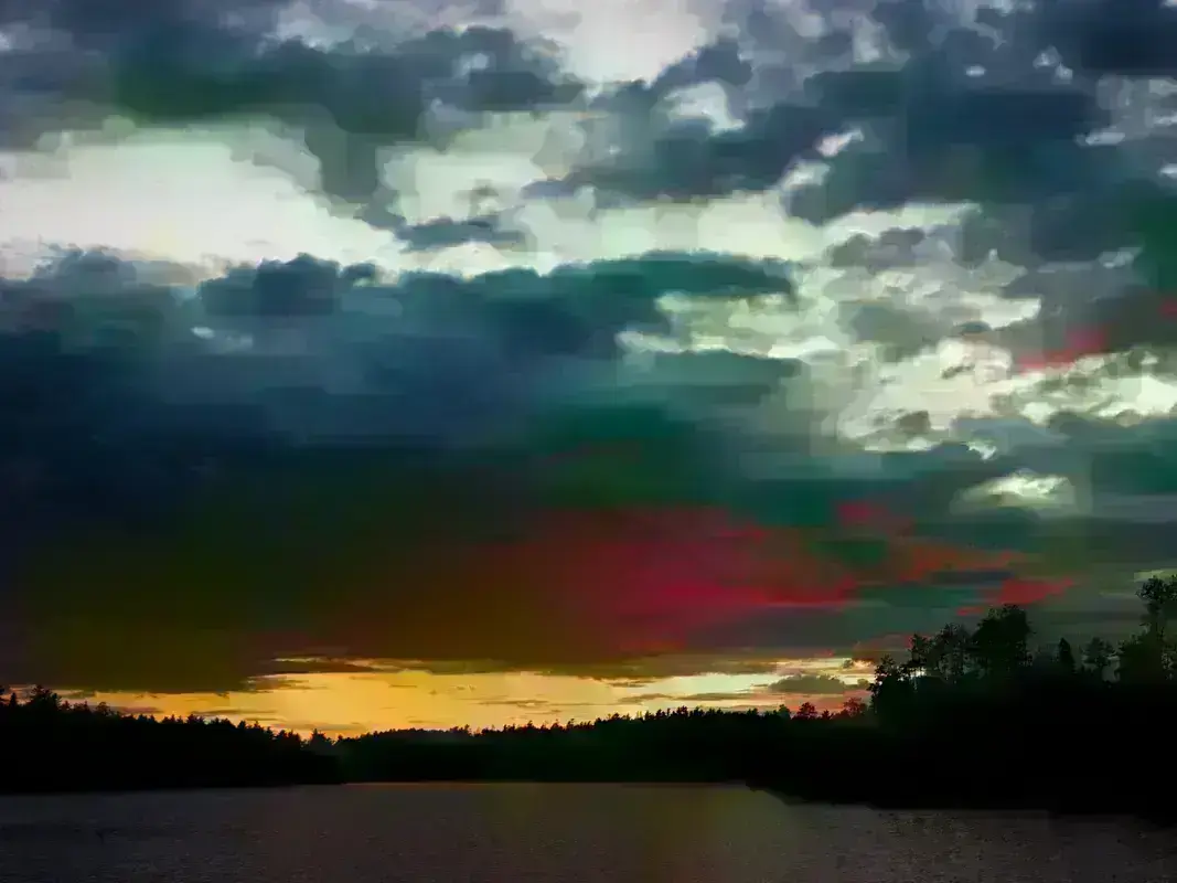 Getting dark - time for rest.
